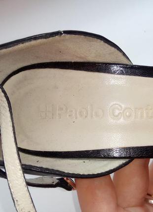 Кожаные итальянские туфли paolo conte6 фото