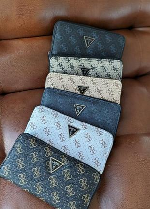 Гаманець жіночий guess великий в сріблі
