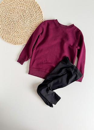 Набор свитшот и лосинки, 104 размер (3-4 года)