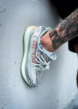 Мужские кроссовки adidas yeezy boost 350 v2 "blue tint"#адидас7 фото