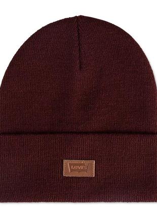 Новая шапка levis (левис burgundy hat ) с америки