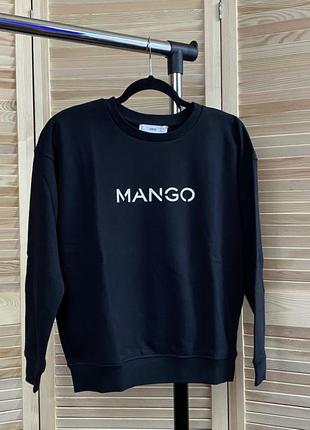 Свитшот с лого mango4 фото