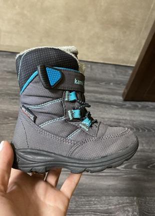 Теплые зимние ботинки сапоги kamik 14,5 cm