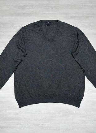 Premium merino wool marks &amp;spencer collectione мужской шерстяной свитер джемпер2 фото