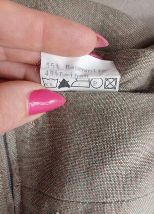 Нова довга спідниця в підлогу/довга спідниця годе на 55%лін і 45%віскоза, розмір л-ка7 фото