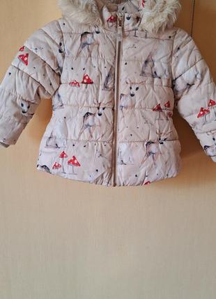 Зимняя куртка для девочки1 фото