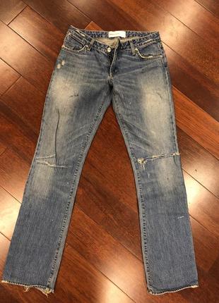 Модные рваные джинсы из сша1 фото