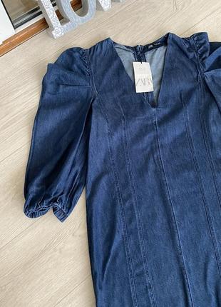 Джинсова сукня zara