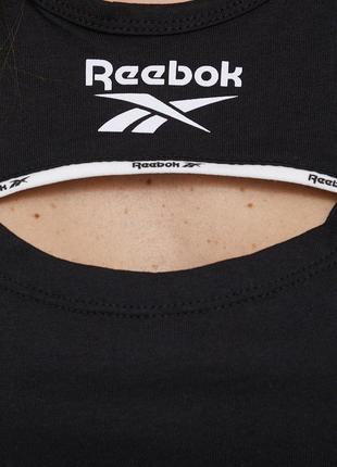 Спортивний топ для тренувань reebok piping pack (hb4037) оригінал5 фото