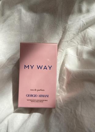 Armani my way 90 ml оригинал новейшая женская парфюмированная вода парфюма