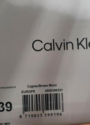 Босоніжки  calvin klein  шкіряні 39. б/у7 фото