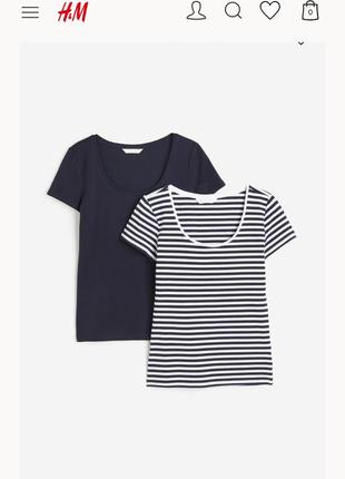 H&m zara mango bershka old navy котоновая футболка с круглым вырезом футболка хлопок футболка в полоску с новой коллекции h&m p.m