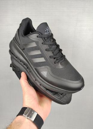 Adidas glide all black4 фото