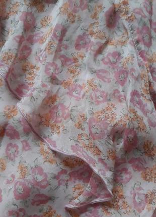 Новая шелковая блузка блузочка топ morgan франция5 фото