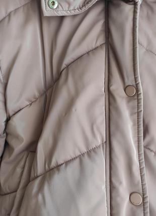 Куртка теплая с переливанием3 фото