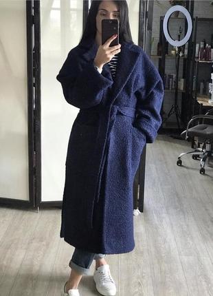 Пальто-халат длинное женское9 фото