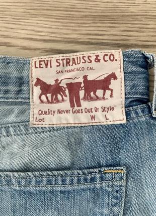 Голубые джинсы levis оригинал4 фото