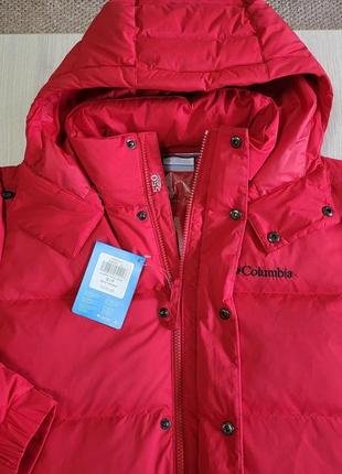 Пуховик куртка зимняя мужская columbia rockfall down jacket2 фото