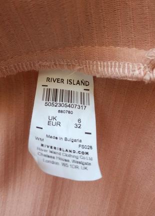 Женский розовый кардиган river island, жакет, накидка, кофта с поясом и карманами.4 фото