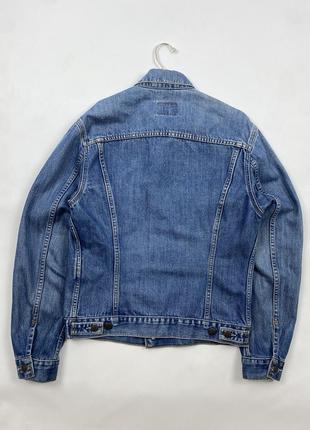 Вінтажна джинсовка джинсова куртка vintage levis blue denim jacket5 фото