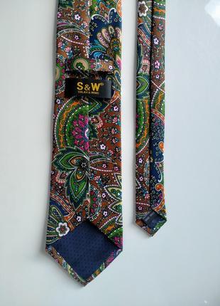 Краватка галстук з візерунком2 фото