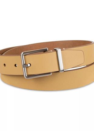 Новий ремінь calvin klein (ck casual leather belt) з америкки l