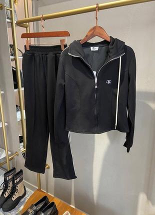 Жіночий брендовий шикарний костюм в стилі celine lux