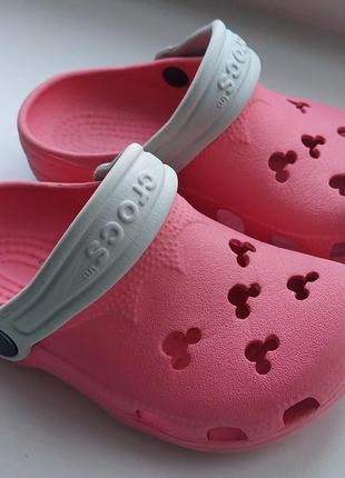 Crocs c8/c9 микки маус оригинал1 фото