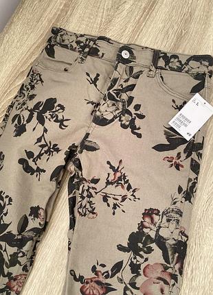 Джинсы скинни h&m новые хлопковые