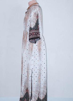 Батал платье в греческом стиле длинное, лёгкое, отрезное с коротким рукавом3 фото