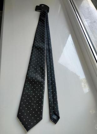 Краватка галстук m&s в горошок3 фото