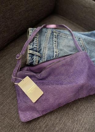 Новая яркая сумочка багет 🦚2 фото
