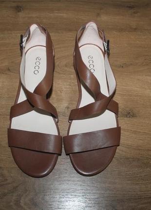 Босоніжки ecco flat sandal ii, 40 розмір