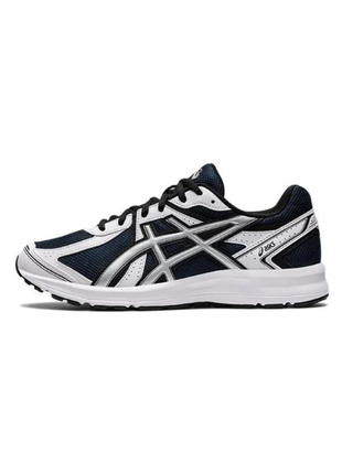 Мужские кроссовки asics jog 100s navy pure silver.