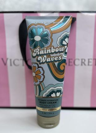 Парфумований крем для тіла bath and body works rainbow waves оригінал.