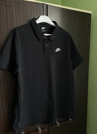 Поло футболка nike тишка чорна розмір xl