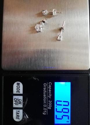 Комплект серебряных украшений # серьги и кулон # серебро 925" лот 2015 фото