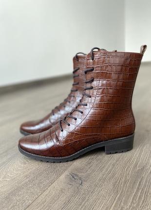 Ботинки кожаные оригинал caprice