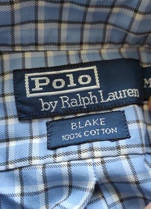 Чоловіча сорочка polo by ralph lauren blake на довгий рукав5 фото