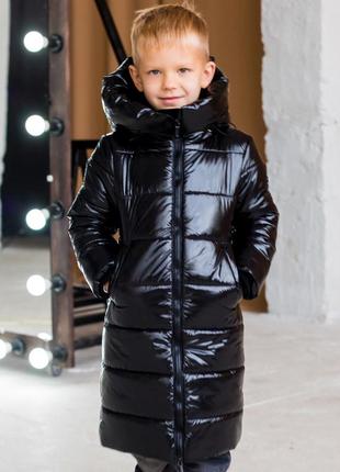 Детское, подростковое зимнее пальто для мальчика 164 см3 фото