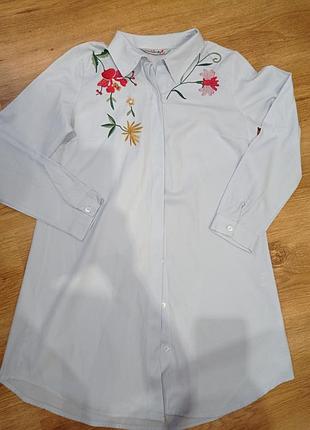 Сорочка туніка з вишивкою