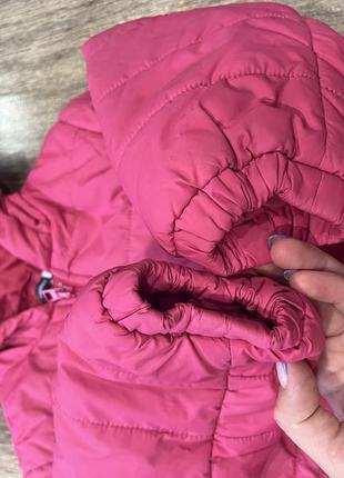 Демисезонная куртка для девочки на 3-4 года4 фото