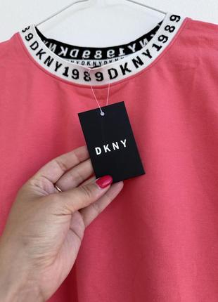 Dkny -  футболка помаранчева4 фото