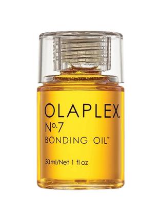 Висококонцентрована, ультралегка, зволожувальна олія для укладання волосся olaplex №7 bonding oil1 фото