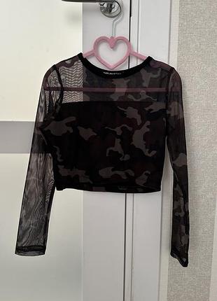 Топ реглан для танцев zara reserved next