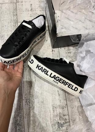 Кроссовки karl lagerfeld 35 размер, кожа, новые2 фото