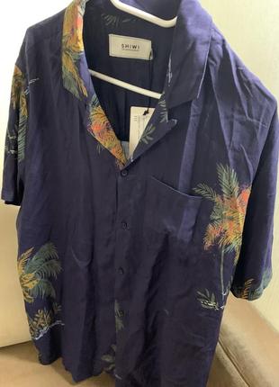 Shiwi рубашка вискоза новая стильная легкая оригинал2 фото
