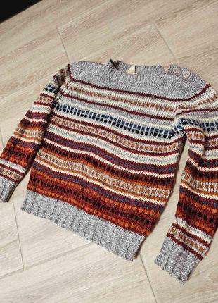 Шерстяной свитер 34-366 фото
