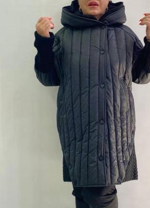 Стильные турецкие дэми куртки с капюшоном,дорогая турция,батал размеры.4 фото