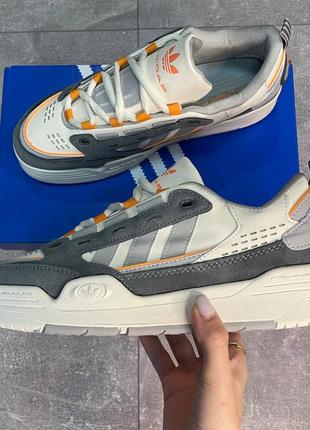 Чоловічі кросівки adidas adi2000 white orange3 фото